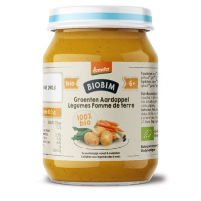 Biobim Groenten aardappel demeter bio (190 gr)