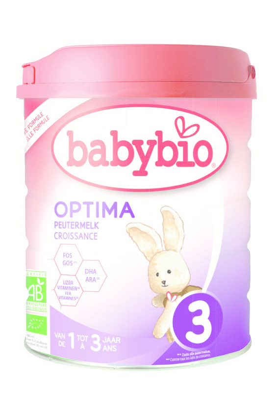 Babybio Babybio Optima 3 biologische peutermelk vanaf 10 maanden (800 gr)