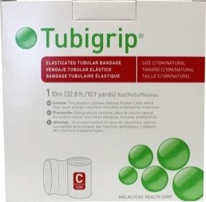 Tubigrip Tubigrip Maat C 10m x 6.75cm wit 1443 (1 st)