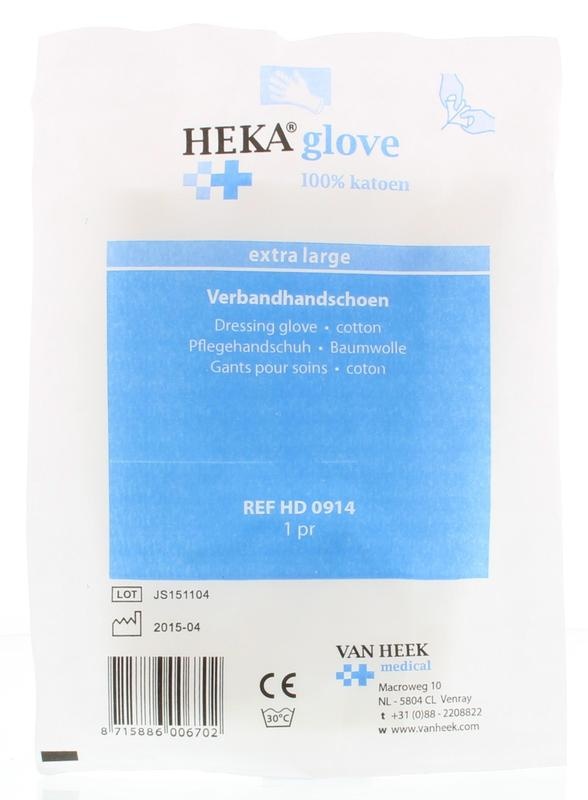 Heka Heka Verbandhandschoenen maat XL (2 st)