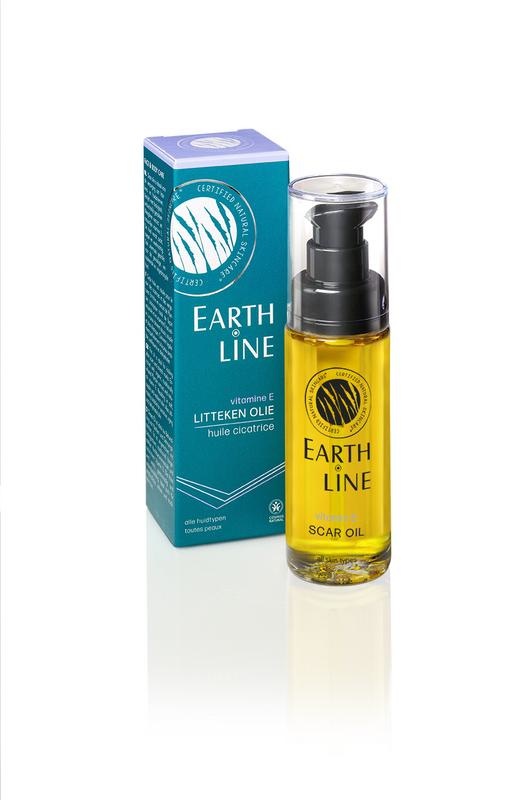 Earth-Line Vitamine E litteken olie (30 Milliliter)