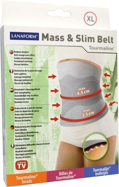 Lanaform Lanaform Mass & slim toermaline belt maat XL (1 st)