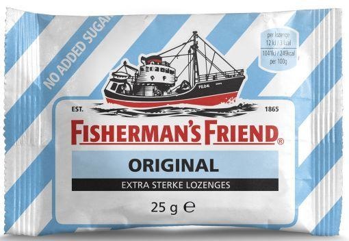 Fishermansfriend Fishermansfriend Original extra sterk suikervrij (25 gr)