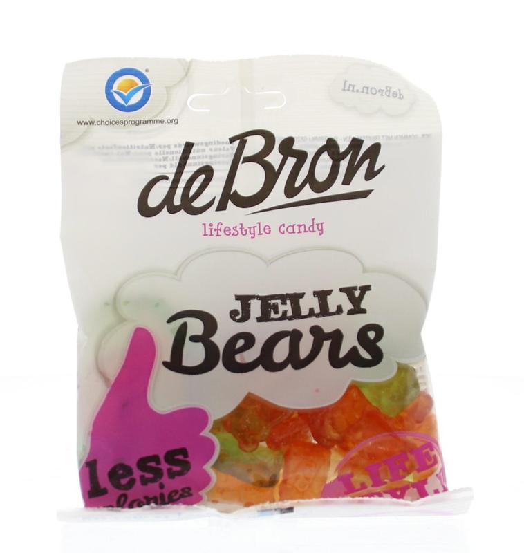 De Bron De Bron Gombeertjes/jelly bears suikervrij (90 gr)