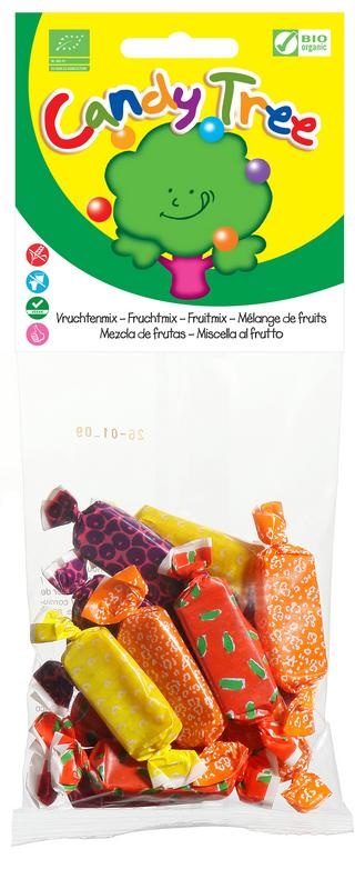 Candy Tree Candy Tree Vruchten toffees mix bio (75 gr)