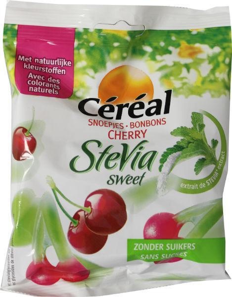 Cereal Cereal Snoep kersen stevia (120 gr)
