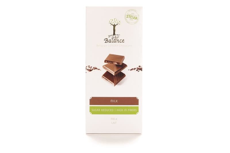 Balance Balance Choco stevia tablet luxury melk (85 gr)