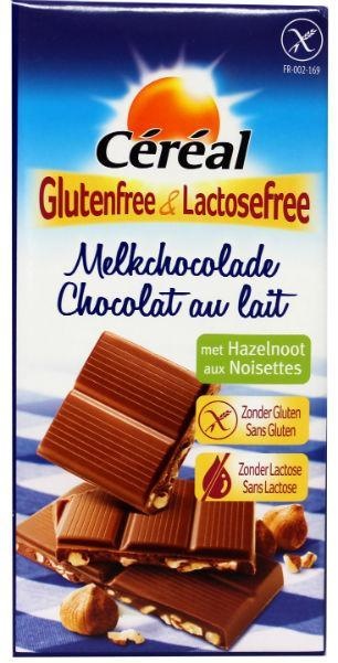 Cereal Cereal Melkchocolade hazelnoot glutenvrij (100 gr)