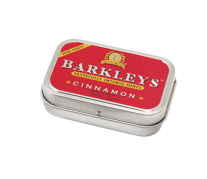 Barkleys Barkleys Mints cinnamon sugarfree (15 gr)