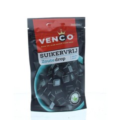 Venco Zoute drop suikervrij (100 gr)