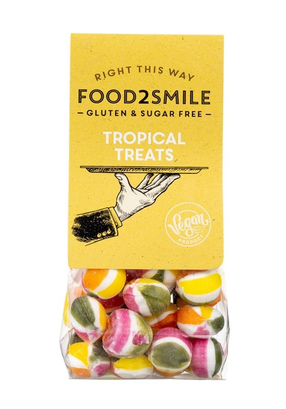 Food2Smile Food2Smile Tropical treats suikervrij glutenvrij lactosevrij (90 gr)