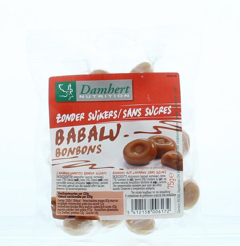 Damhert Damhert Babalu butterbonbons (75 gr)