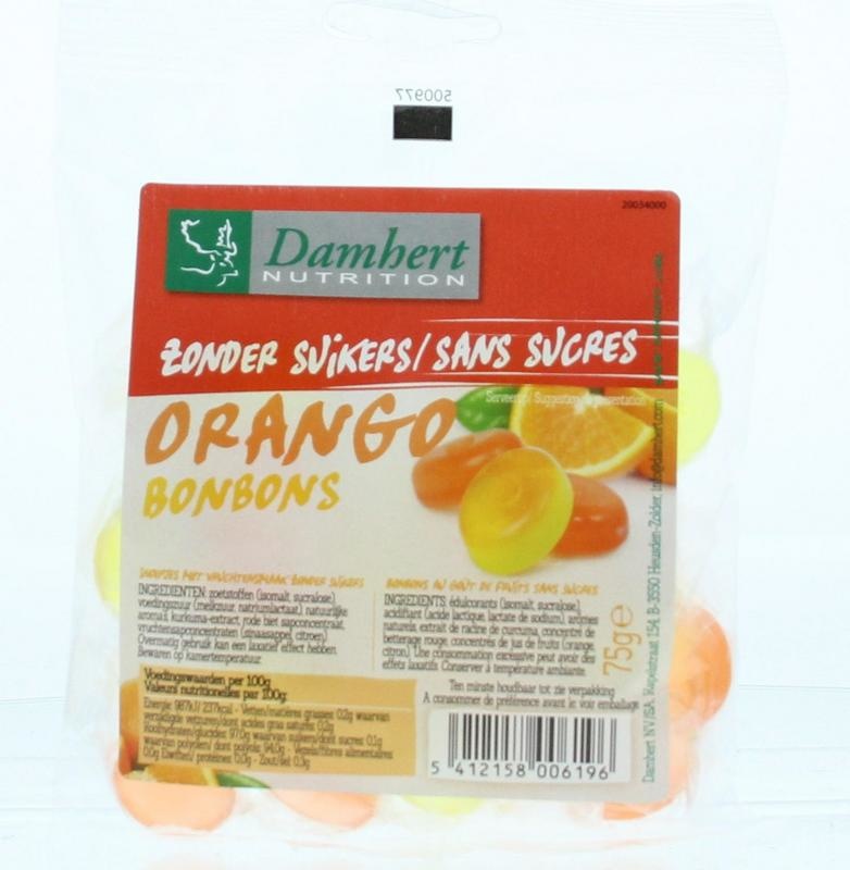 Damhert Damhert Orango bonbons (75 gr)