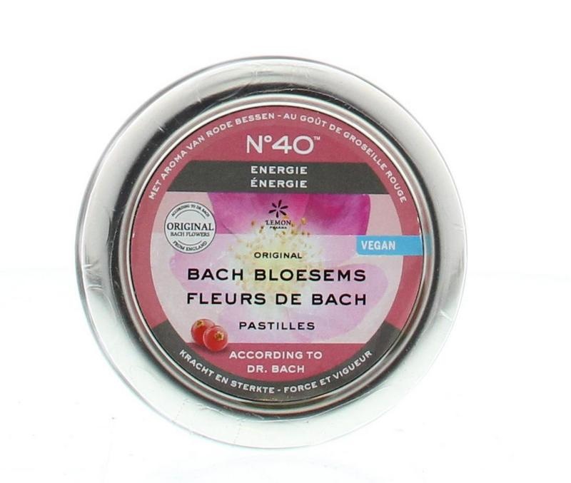 Lemonpharma Bach Lemonpharma Bach Bach bloesems pastille nr. 40 energie (50 gr)