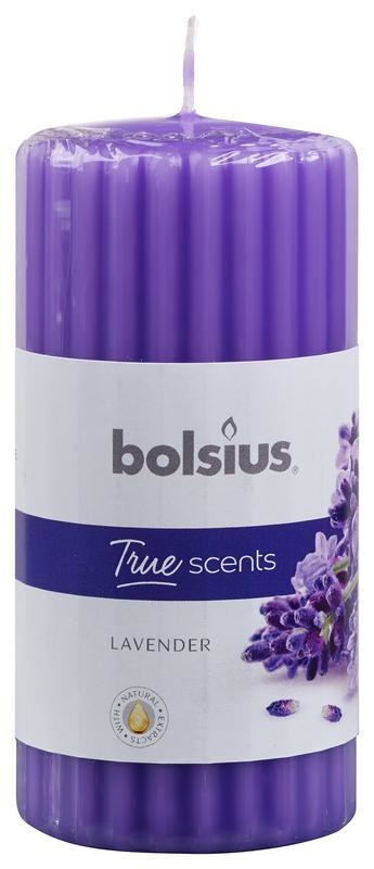 Bolsius Bolsius True Scents stompkaars geur 120/58 lavendel (1 st)