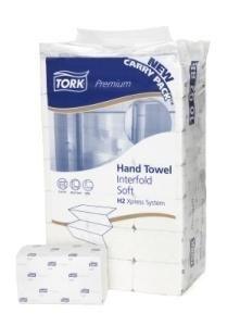Tork Tork Premium handdoek soft 34x21.2 (2310 st)
