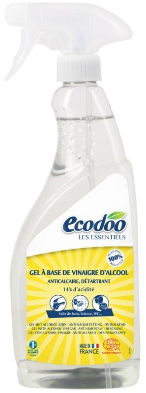 Ecodoo Ecodoo Gel azijn ontkalkend- anti-kalkafzetting bio (750 ml)