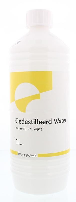 Gedestilleerd water
