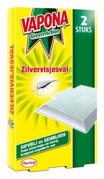 Vapona Vapona Zilvervisjesval (2 st)