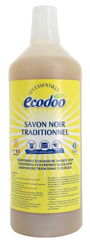 Ecodoo Ecodoo Zwarte zeep bio (1 ltr)