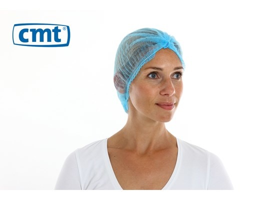 CMT CMT Baret blauw clipcap detecteerbaar 49cm (100 st)