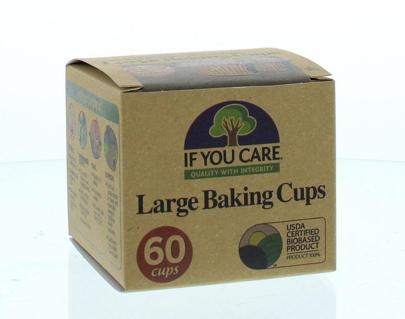 If You Care If You Care Cupcakevormen gerecycled groot (60 st)