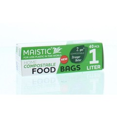 Maistic Diepvrieszak 40 x 1 ltr composteerbaar (1 Rol)