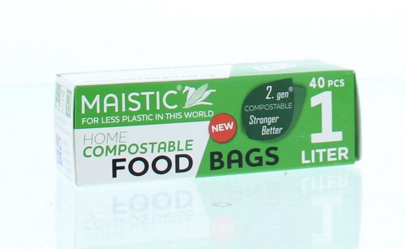 Maistic Maistic Diepvrieszak 40 x 1 ltr composteerbaar (1 Rol)