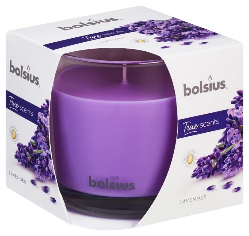 Bolsius Bolsius True Scents geurglas 95/95 lavendel (1 st)