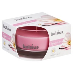 Bolsius True Scents geurglas 50/80 magnolia (1 st)