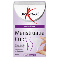 Lucovitaal Menstruatie cup maat A (1 st)