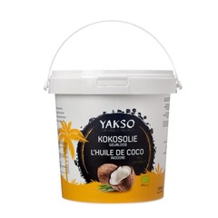 Yakso Kokosolie geurloos bio (1 ltr)