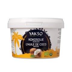 Yakso Kokosolie geurloos bio (500 ml)