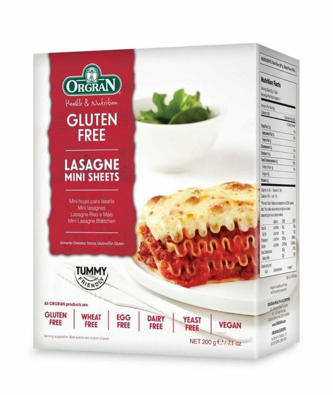 Orgran Mini lasagne (200 gr)