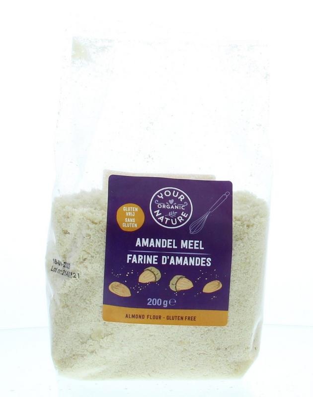 Your Organic Nat Your Organic Nat Amandelmeel bio (200 gr)