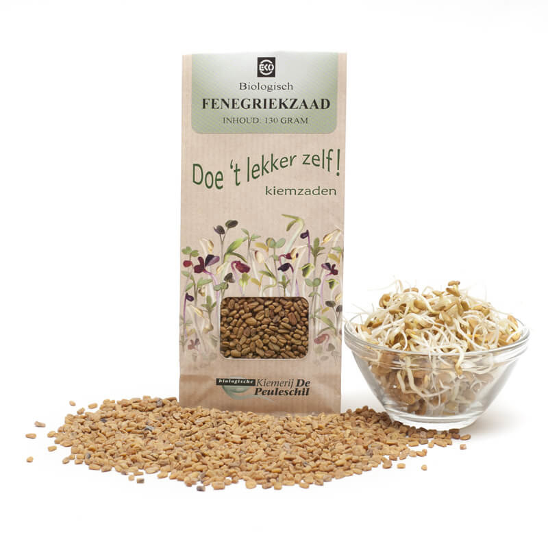 Peuleschil Peuleschil Fenegriek kiemzaad (130 gr)