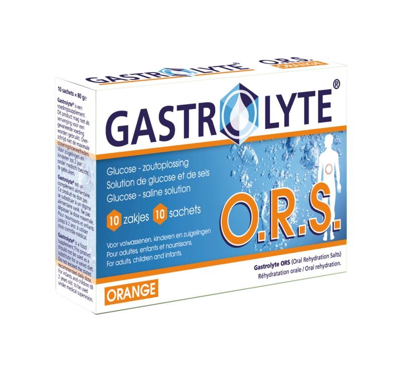 Gastrolyte Gastrolyte O.R.S. Orange (10 Sachets)