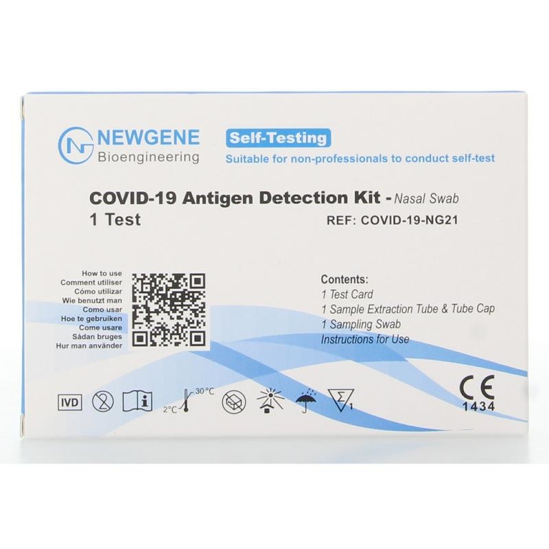 Newgene Newgene Zelftest Covid-19 SARS-COV-2 antigen (1 st)