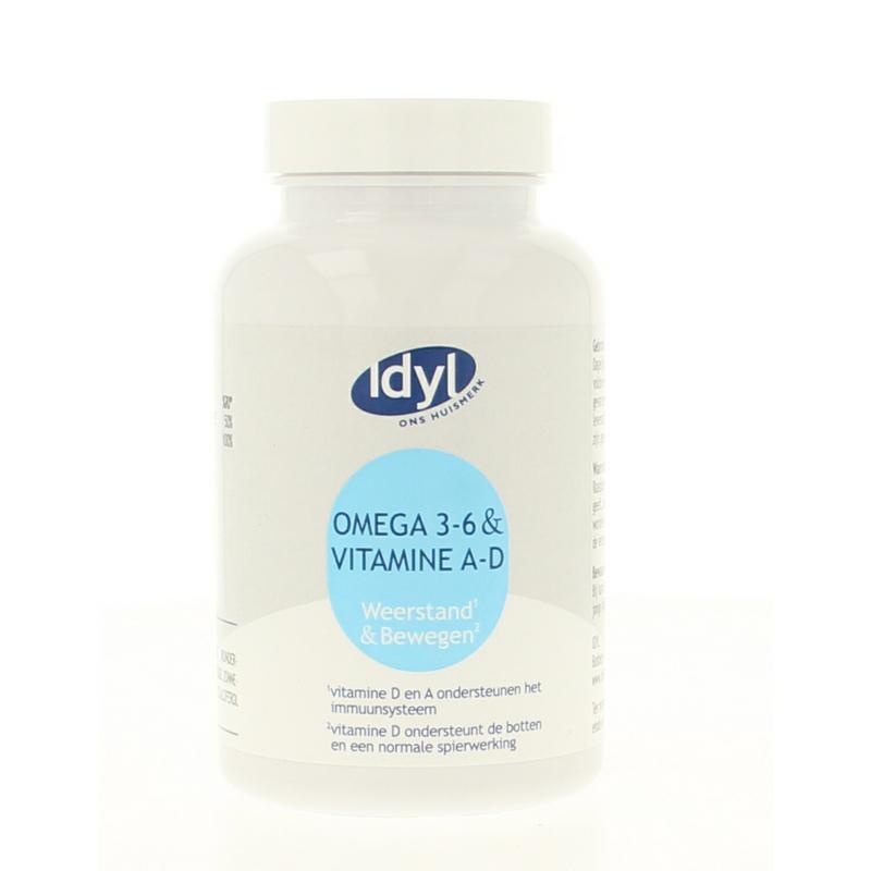 Idyl Idyl Omega 3-6 Vitamine A-D (90 caps)