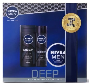 Nivea Nivea Geschenkverpakking men deep (1 st)