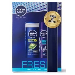 Nivea Geschenkverpakking men refresh (1 st)