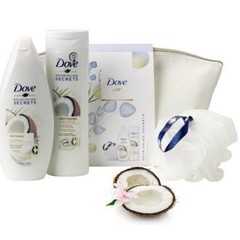 Dove Geschenkverpakking restoring met toilettas (1 Set)