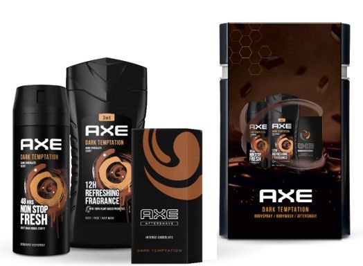 AXE AXE Geschenkverpakking dark temptation tin (1 Set)