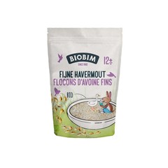 Biobim Fijne havermout pap 12+ maanden bio (250 gr)