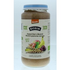 Biobim Muesli appel kers 10+ maanden demeter bio (250 gr)