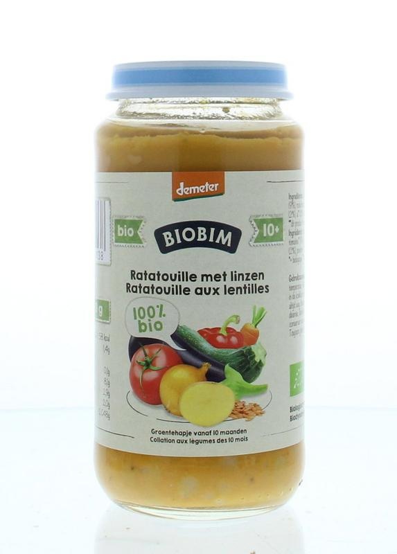 Biobim Biobim Ratatouille linzen 10+ maanden demeter bio (250 gr)