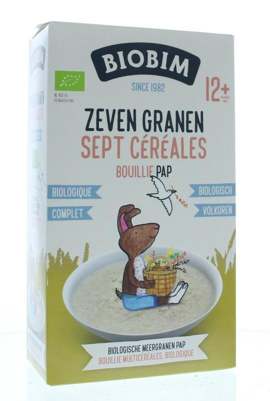 Biobim Biobim 7 Granenpap 12+ maanden bio (250 gr)