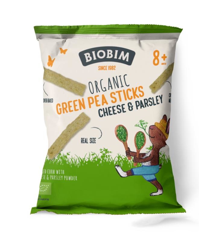 Biobim Biobim Green pea sticks bio (25 gr)