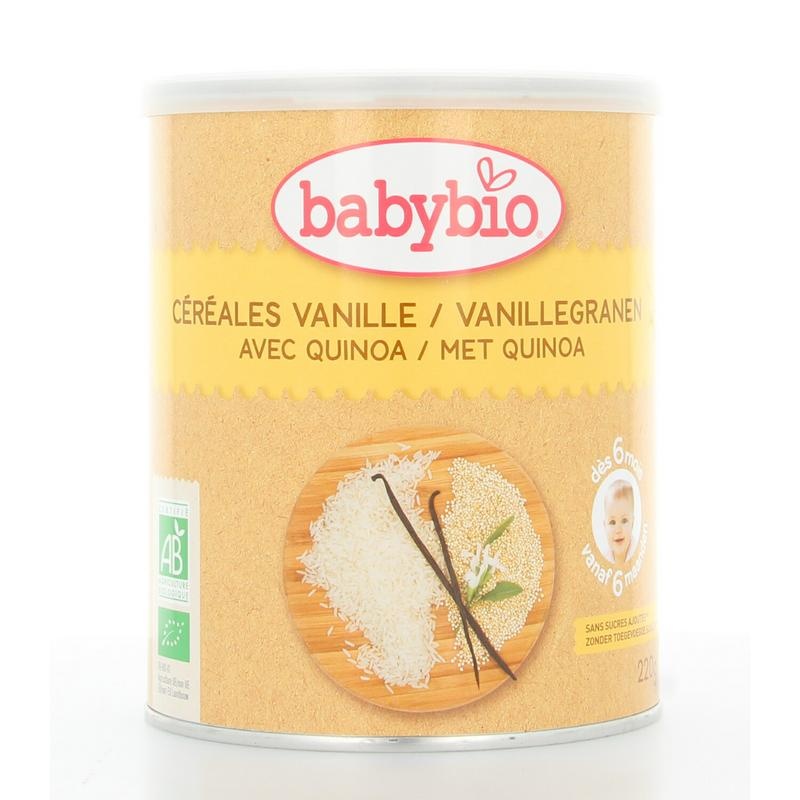 Babybio Babybio Babygranen vanille (220 gr)