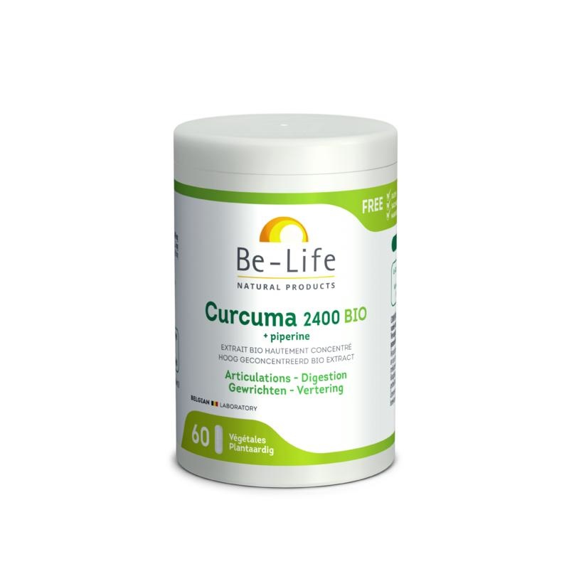 Be-Life Be-Life Curcuma 2400 + piperine bio (60 Softgels)